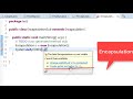 68. Encapsulation in java