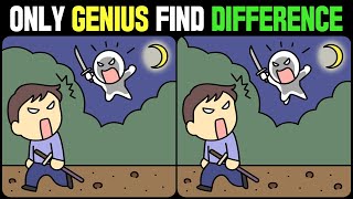 Spot The Difference : Only Genius Find Differences [ Find The Difference #510 ]