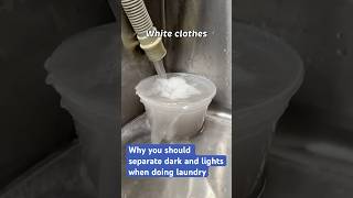 This Is Why You Should Separate Dark And Light Colored Clothes When Doing Laundry #laundry