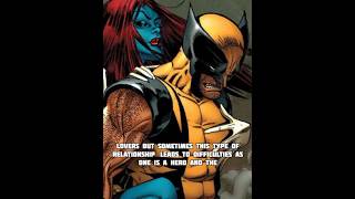 Why Mystique Hates Wolverine?    #shortsfeed #shorts #comics #wolverine