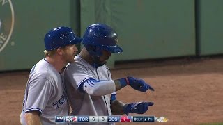 TOR@BOS: Reyes' single plates Goins from second