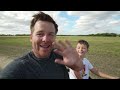 hauling hay and playing in mud with kids truck tractors for kids