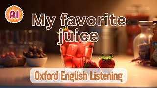 Oxford English Listening | A1 | My Favorite Juice