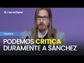 Podemos critica duramente a Sánchez: tiene responsabilidad 'in vigilando' en la trama Koldo