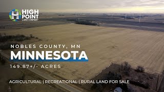 Exceptional Farmland for Sale | 149+/- Acres in Nobles County, MN