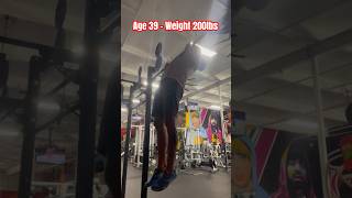 Chest To Bar Pullups - Heavyweight Calisthenics Age 39