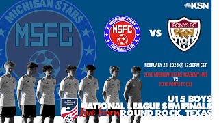 2010 MI Stars Academy (MI) vs 2010 Ponys FC (IL)