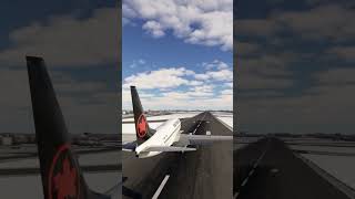 Watch This Amazing Snow Landing At Toronto Pearson International Airport - Air Canada B737-700