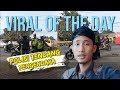 VIRAL HARI INI: Detik-detik Pengendara RX-King Ditendang Polisi karena Melarikan Diri