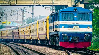 Beautiful Liveried Tkd Toaster With Dual White Stripes Hauling #04727 Shri Ganganagar-Delhi Special