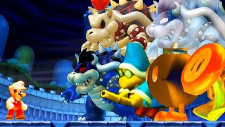New Super Mario Bros. U - All 6 NEW Bosses