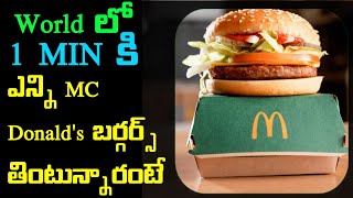 🔥1 నిమిషంలో ఎన్ని MC Donald's తింటున్నారంటే?🔥#shorts 🔥#Vedavyas