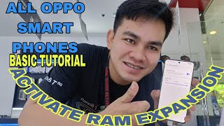 Pano mag activate ng ram Expansion sa mga all Oppo smart Phones  basic tutorial #oppophilippines