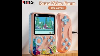 G5 Retro Handheld Game Console, Built-in 500 Games