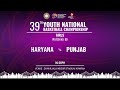 M99 | HARYANA VS PUNJAB | GIRLS | 39TH YOUTH NATIONAL BASKETBALL CHAMPIONSHIP | KOLKATA