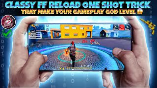 Classy Free Fire Reload One Tap Trick With Desert Eagle | One Tap Headshot Trick On Mobile