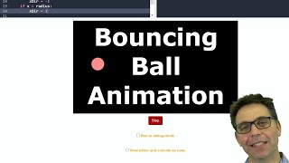 Bouncing Ball Animation | Animating Shapes | PyAngelo