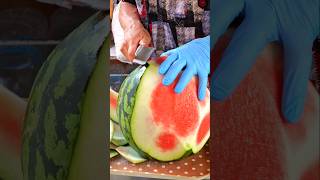 수박을 왜그렇게?! 수박화채 달인의 놀라운 칼질솜씨 - Satisfying Watermelon cutting Skills - Korean Street Food