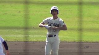 【報徳学園、逆転】2016/10/29　東山vs報徳学園　１回裏　報徳学園(１－３)