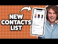 How To Check Recently Added Contacts On iPhone 2026 (Step-By-Step Tutorial)