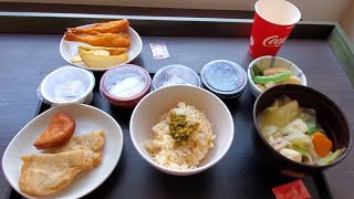 【福岡シリーズ】ドーミーイン博多祇園で朝食バイキングをたらふくいただいた🍴