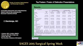 OUTCOMES ASSOCIATED WITH PREOPERATIVE WEIGHT LOSS AFTER LAPAROSCOPIC ROUX-EN-Y GASTRIC BYPASS