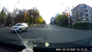 That'll be a $325 ticket in the mail. Toronto Red Light Camera Dashcam