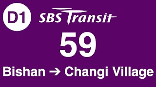 SBS Transit Trunk 59 Direction 1 Hyperlapse