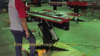 Hot sales Magnabend magnetic bending machine, magnetic sheet metal brake