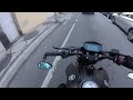 keeway rkf 125 pov going to school i raw video i