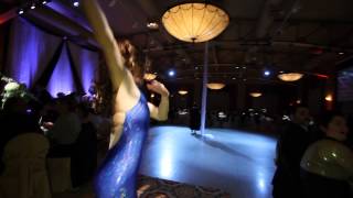 Jamie Holmes Aerial Silks Performance with Michael Violinist - Dj Emporium