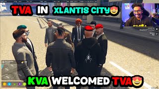 TVA IN XLANTIS CITY😍 KVA WELCOMED TVA 😘KANNAPI നെ കണി കണ്ട് കേറിയപ്പോൾ🤣#tva #eaglegaming