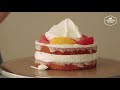 자몽 오렌지 케이크 만들기 grapefruit orange cake recipe グレープフルーツオレンジケーキ cooking tree