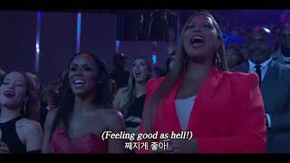 [한글자막/가사번역] 2021 첫곡은 이거다!✨ 리조(Lizzo) MTV Awards 'Truth Hurts x Good as hell' 한글자막