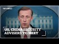 US national security adviser to meet Chinese counterpart