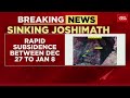 joshimath news joshimath sank 5.4 cm in 12 days reveal isro s satellite images