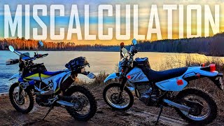 My Big Bores Were NOT Prepared For THIS (DR650 vs 701 Enduro)