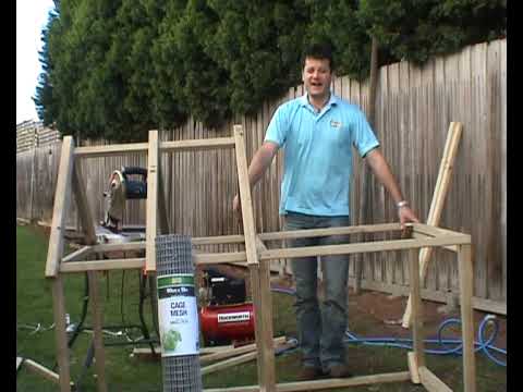 How to build a Rabbit Hutch How to build a Rabbit Hutch