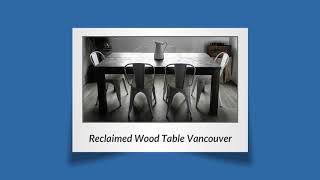 Reclaimed Wood Furniture