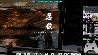 SEKIRO - speedrun Any% 39m13s [2019.3.31 World Record]