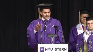 Nadim Muzayyin NYU Stern Baccalaureate Speech 2017