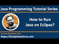 Java | How to Execute Java Program on Eclipse | Learn Java Programming by Sanjay Gupta