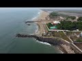 aerial view of tranquebar tharangambadi