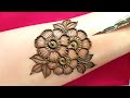 Very beautiful stylish front hand mehndi | easy mehndi | simple mehndi | mehndi design | mehndi