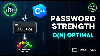 LeetCode 3941 - Password Strength | Easy C++ Solution 🚀 | ASCII Optimization Explained