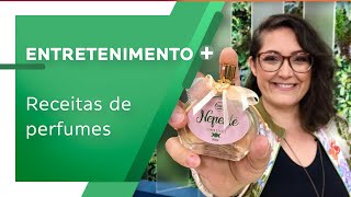 Receitas de perfumes naturais por Fernanda Honorato