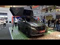 Perodua Aruz X-Cape Walkaround with Roof Tent and Black Wrap at Malaysia Autoshow 2024 MAEPS Serdang