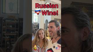 AMERICAN in MOSCOW Tastes RUSSIAN Wine with a SIBERIAN Lady?! Would YOU do THIS?!🪆🇺🇸🍷🇷🇺💃🌳😎