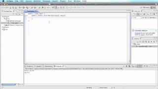 Java 1 - Hello world - Printing out text