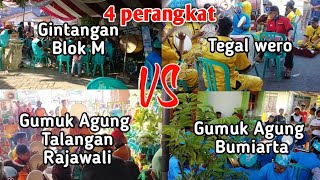 Seni terbang dan thethek || gintangan, bumiarta, rajawali, tegal wero Live Blimbingsari